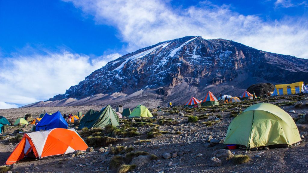 Kilimanjaro campsites