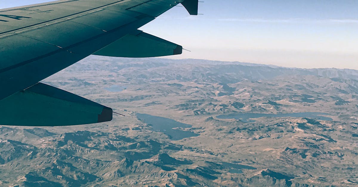 Plane-above-a-mountain