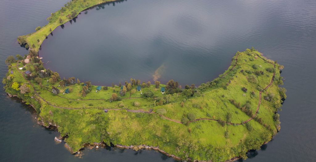 Tchegera_Island near Virunga National park